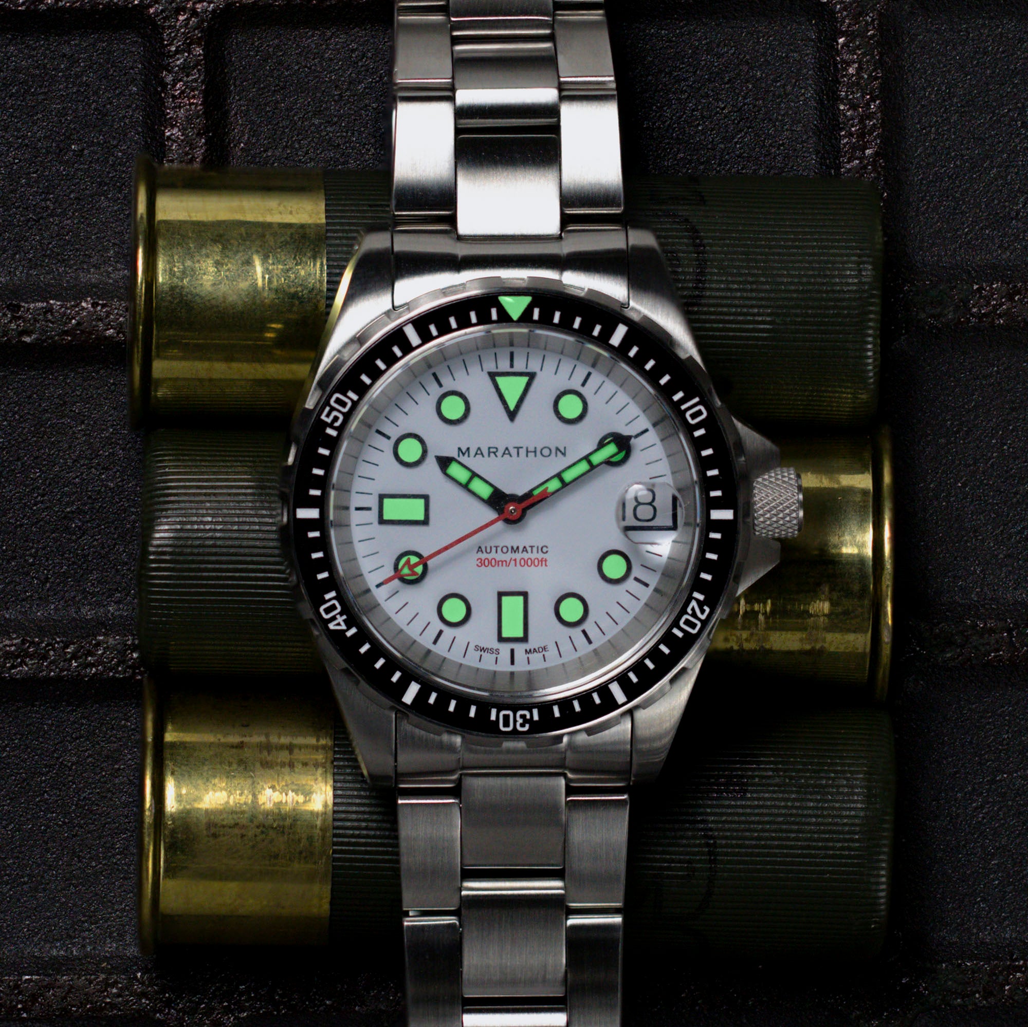36mm Arctic Original SAR w/ Date with Stainless Steel Bracelet (OSAR-D) image