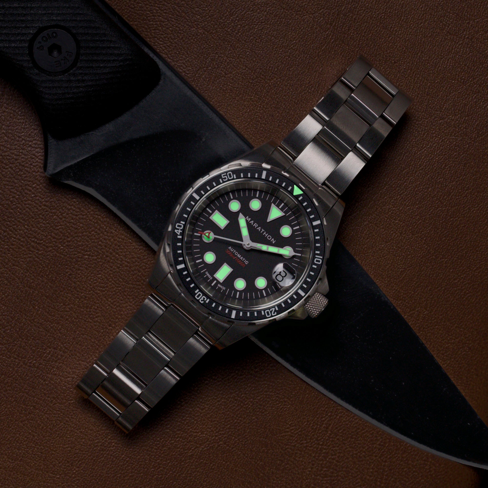36mm Original SAR w/ Date with Stainless Steel Bracelet (OSAR-D) image