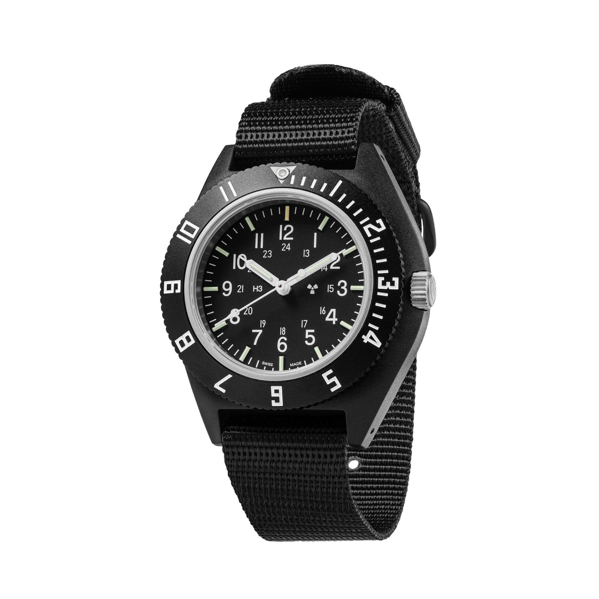 41mm CeraShell Quartz NAV on Ballistic Nylon Strap image