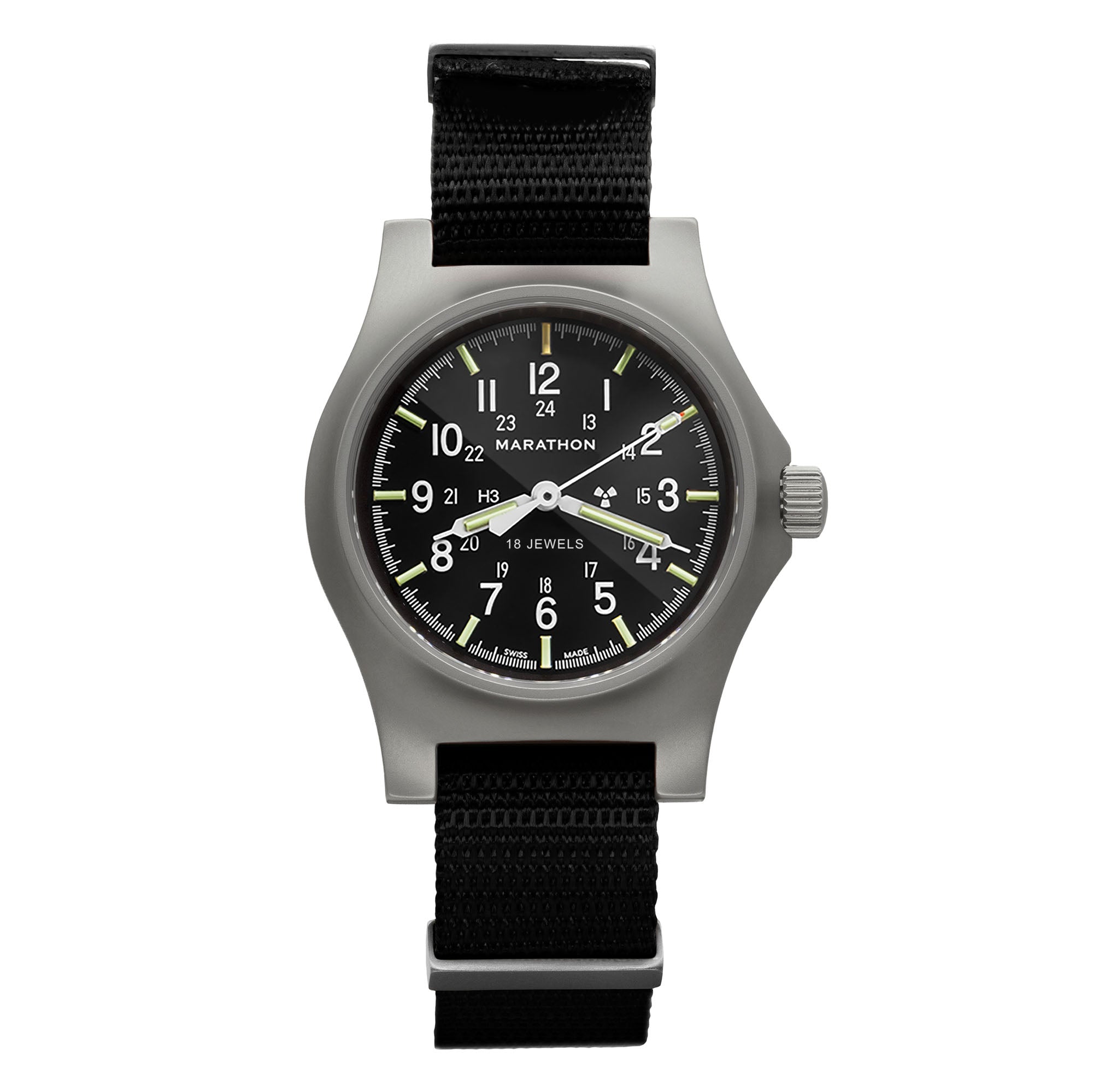 36mm Officer's Mechanical (GPM) on Nylon DEFSTAN image