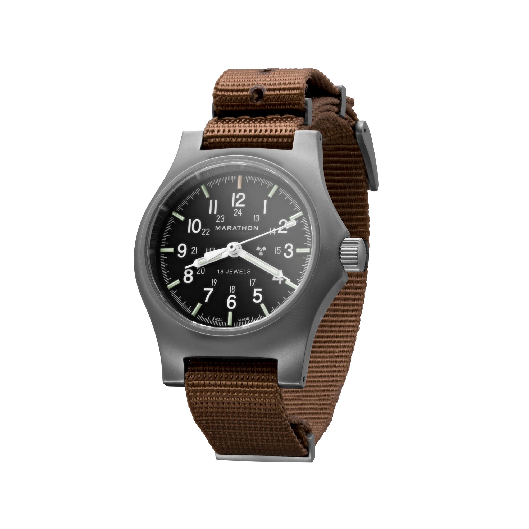 36mm Officer's Mechanical (GPM) on Nylon DEFSTAN image