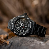 41mm Anthracite Large Diver's Automatic (GSAR) with Stainless Steel Bracelet image