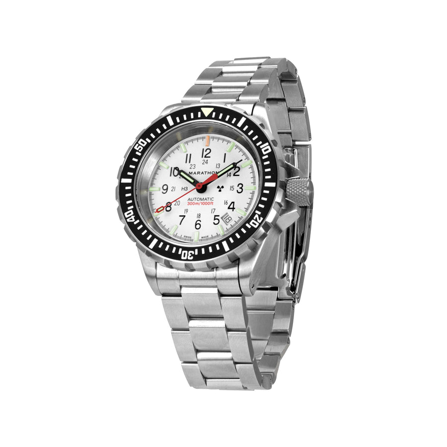 41mm Arctic Edition Large Diver's Automatic (GSAR) with Stainless Steel Bracelet