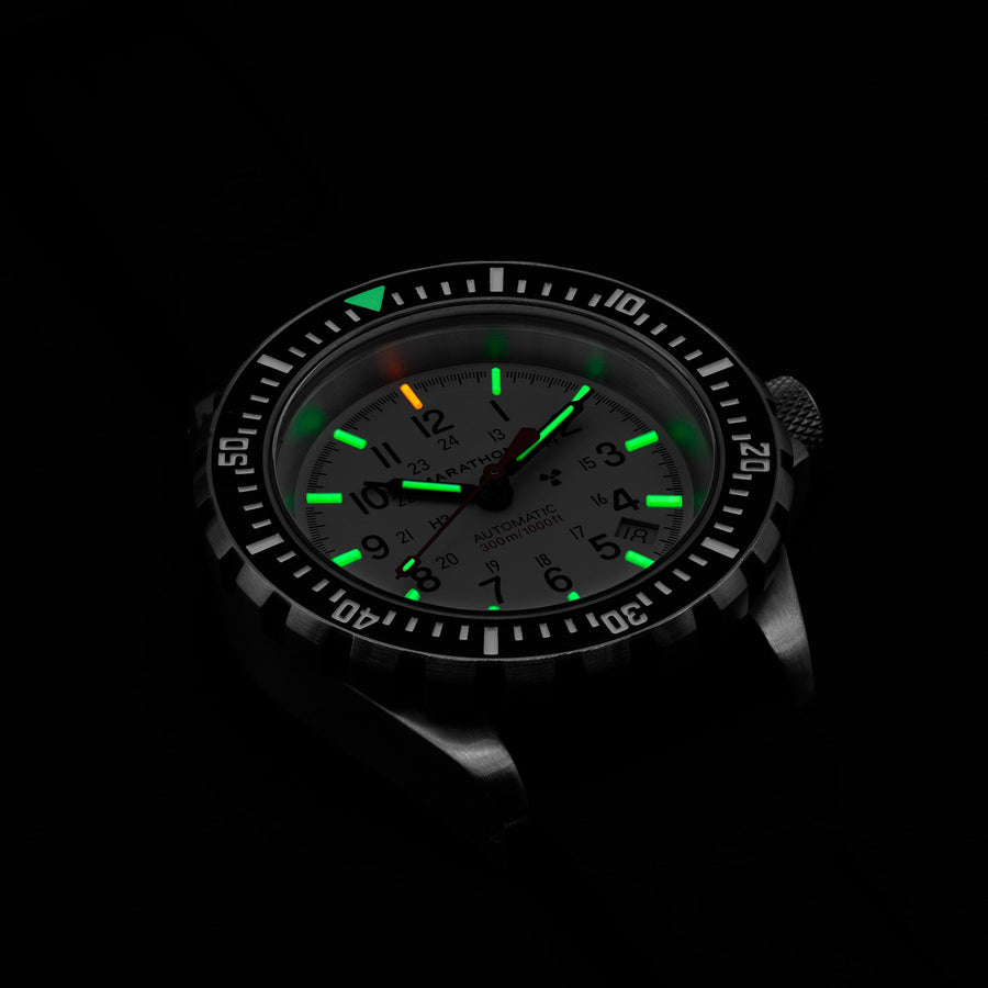 41mm Arctic Edition Large Diver's Automatic (GSAR) with Stainless Steel Bracelet
