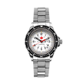 Reloj automático de buceo grande (GSAR) de arce rojo ártico de 41 mm con brazalete de acero inoxidable image