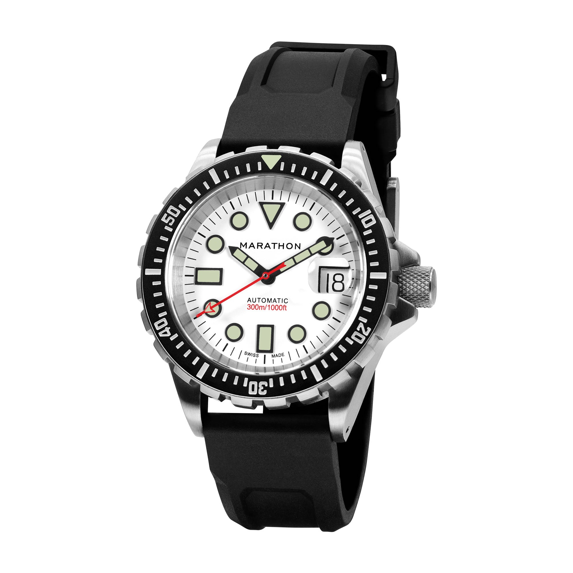 41mm Arctic Original SAR w/ Date on 3-Piece Rubber Strap Kit (OSAR-D) image
