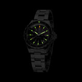 41mm Official Duvdevan Large Diver's Quartz (TSAR) with Stainless Steel Bracelet image