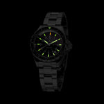 41mm Official Duvdevan Large Diver's Quartz (TSAR) with Stainless Steel Bracelet