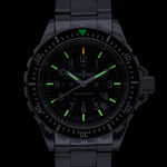 41mm Official Duvdevan Large Diver's Quartz (TSAR) with Stainless Steel Bracelet