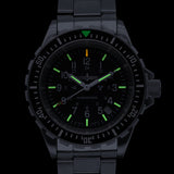 41mm Official Duvdevan Large Diver's Quartz (TSAR) with Stainless Steel Bracelet image