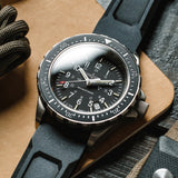 41mm Official Duvdevan Large Diver's Quartz (TSAR) with Stainless Steel Bracelet image