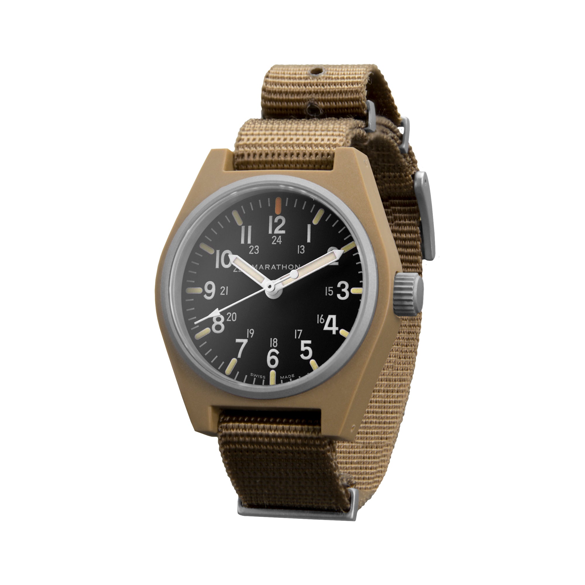 34mm Desert Tan General Purpose Quartz with MaraGlo (GPQ) image