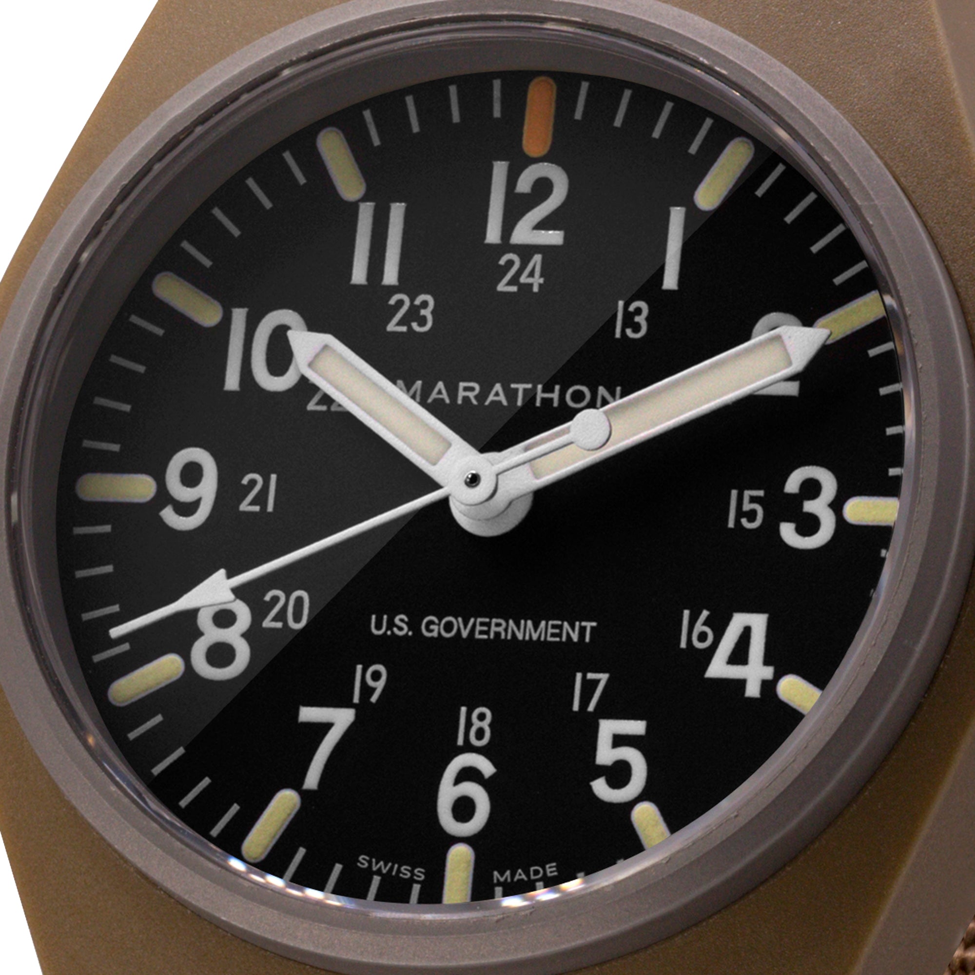 34mm Desert Tan General Purpose Quartz with MaraGlo (GPQ) image