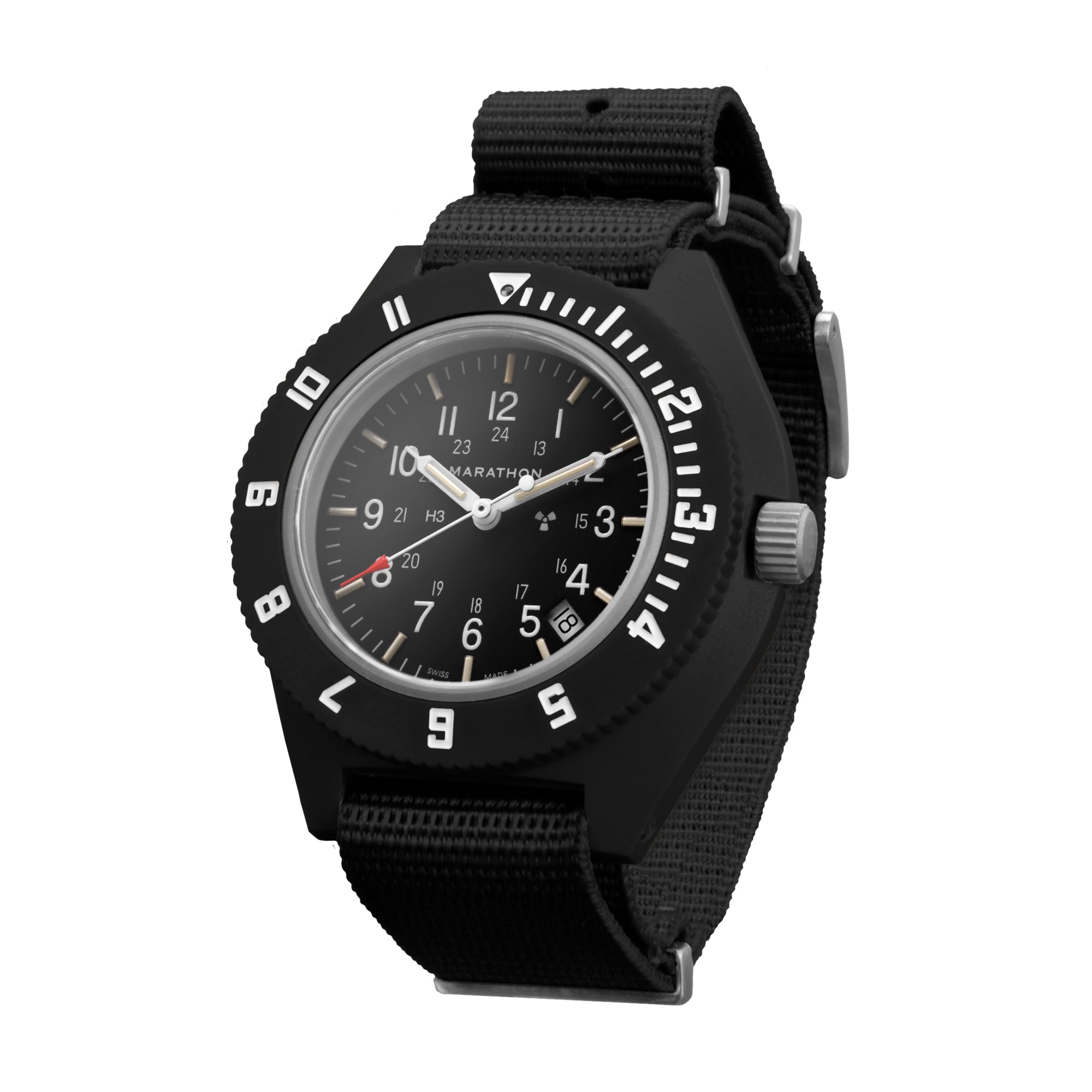41mm Black Pilot's Navigator with Date (Quartz) image