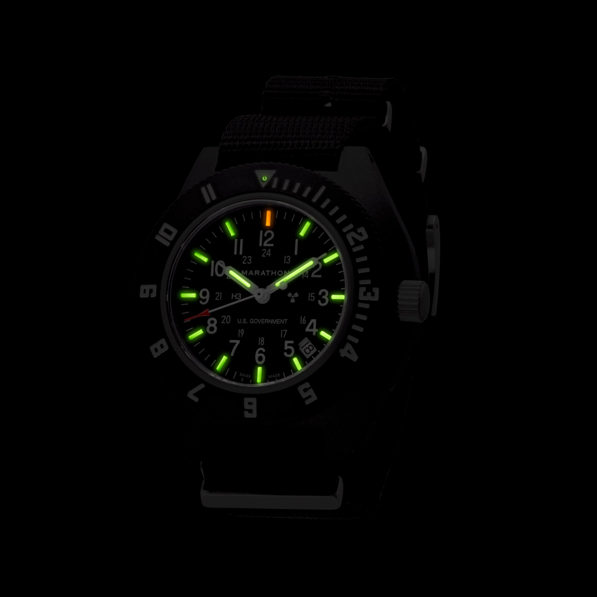 41mm Black Pilot's Navigator with Date (Quartz) image