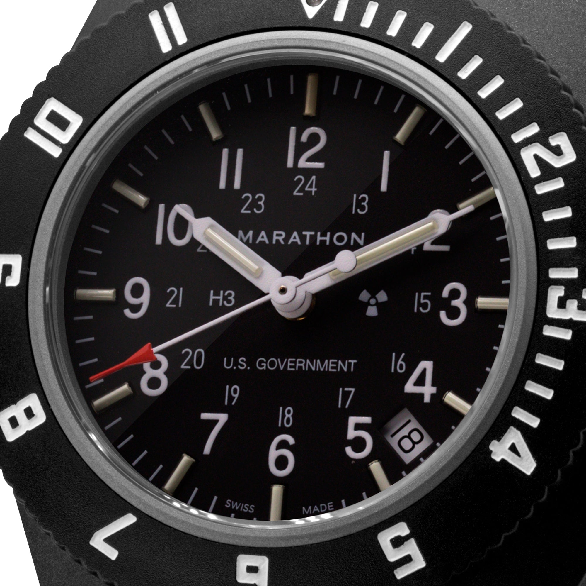 41mm Black Pilot's Navigator with Date (Quartz) image