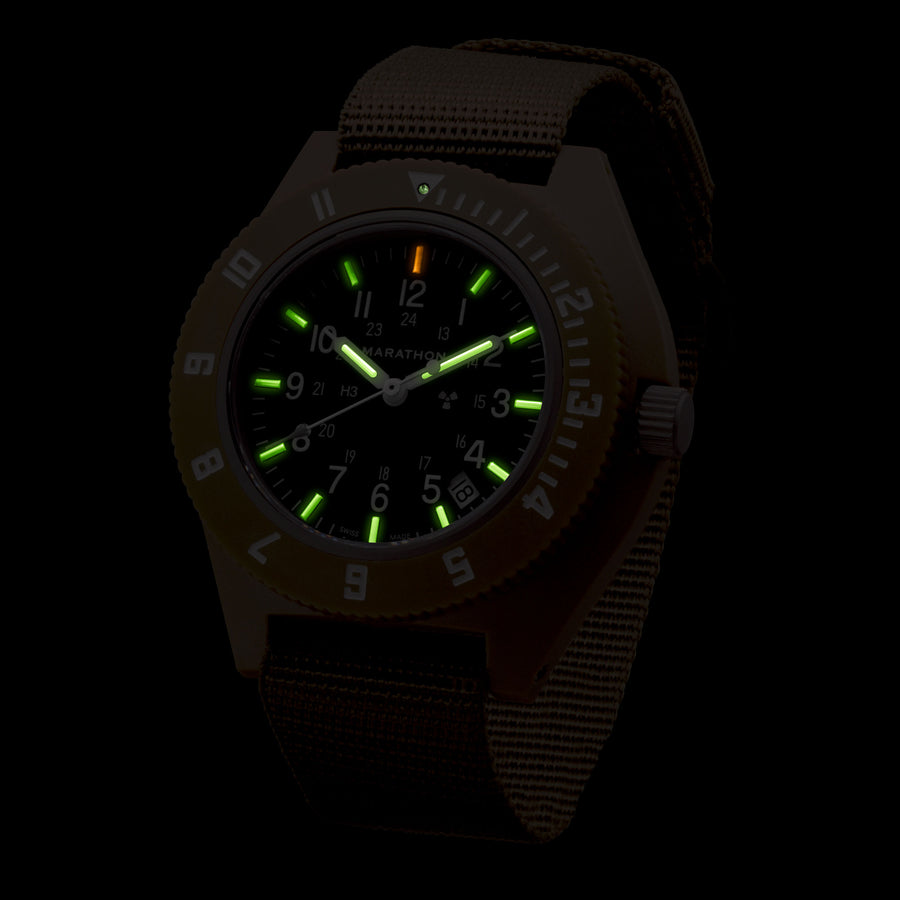 41mm Desert Tan Pilot's Navigator with Date