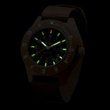Navegador de piloto oficial Duvdevan Desert Tan de 41mm con fecha (cuarzo) image
