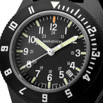 41mm MaraGlo Black Navigator w/ Date (NAV-DM) image