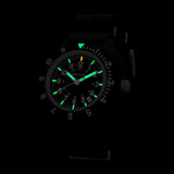 41mm MaraGlo Black Navigator w/ Date (NAV-DM) image