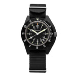 41mm MaraGlo Black Navigator w/ Date (NAV-DM) image