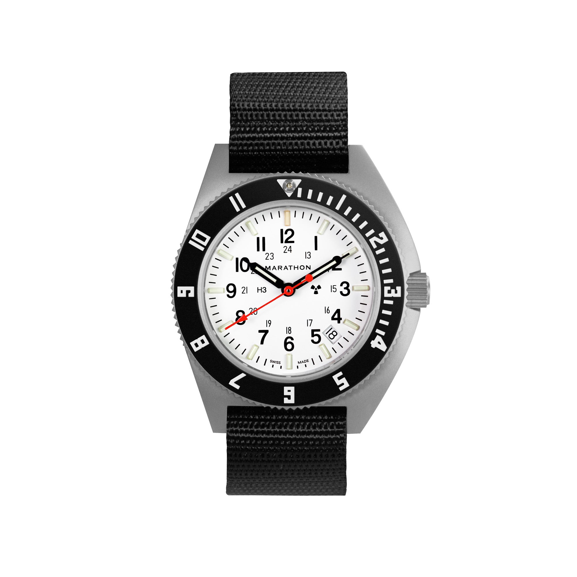 41mm Steel Navigator w/ Date (SSNAV-D) on Ballistic Nylon image