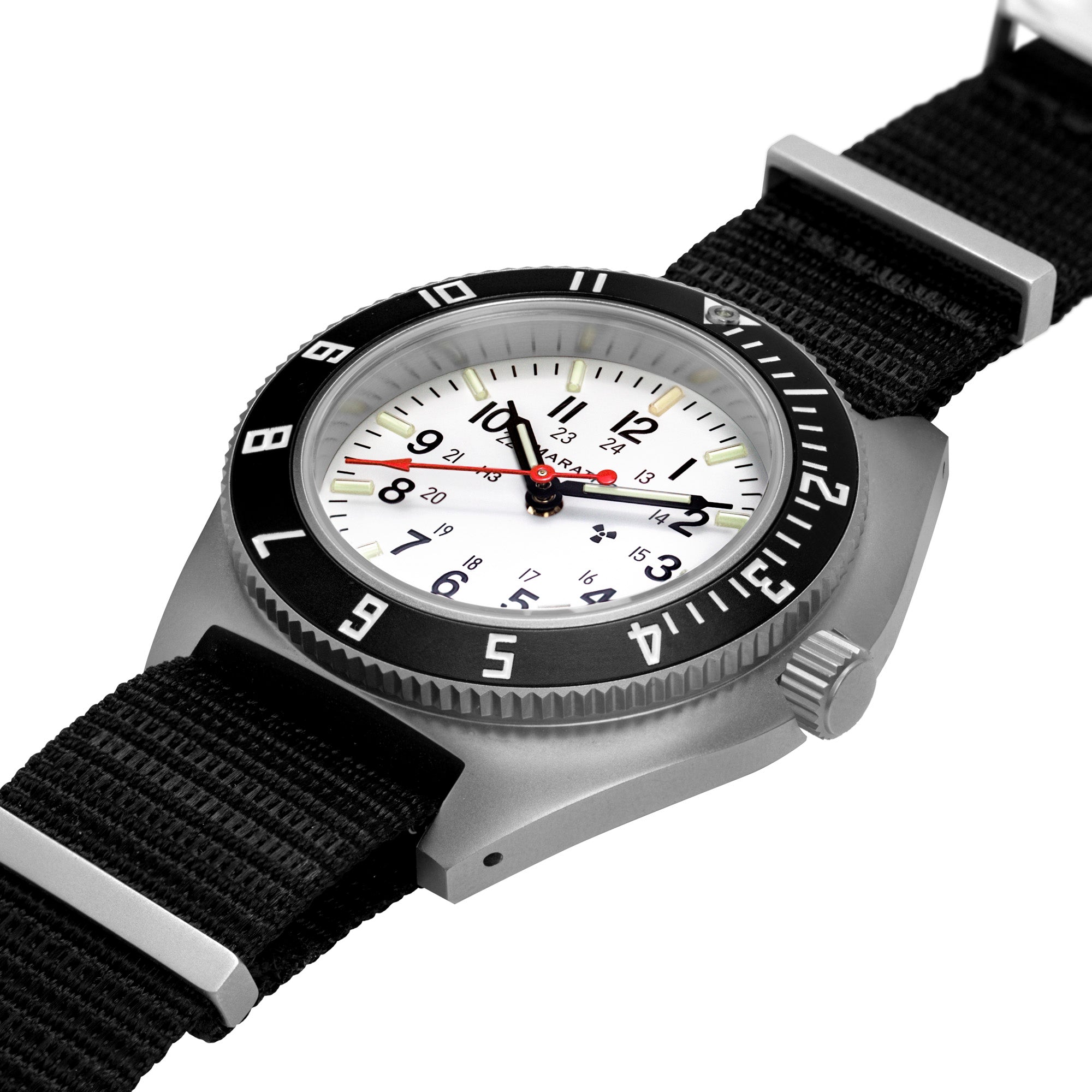 41mm Steel Navigator w/Date (SSNAV-D) on Nylon DEFSTAN image