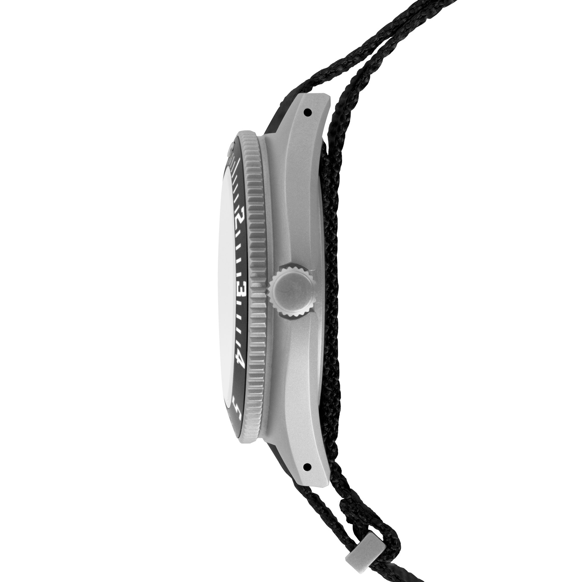 41mm Arctic Steel Navigator w/ Date (SSNAV-D) on Nylon DEFSTAN