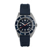 41mm Blue Steel Navigator w/Date (SSNAV-D) on Blue 3-Piece Rubber Strap Kit