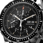 Cronógrafo automático (CSAR) Jumbo para piloto/buceador de 46mm con brazalete de acero inoxidable image