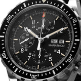 Cronógrafo automático (CSAR) Jumbo para piloto/buceador de 46mm con brazalete de acero inoxidable image