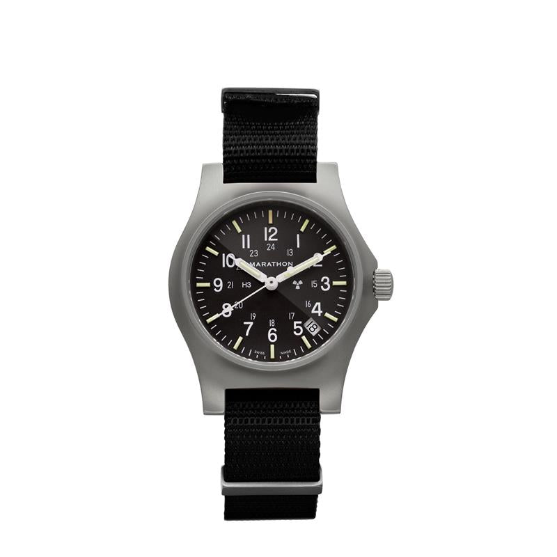 36mm Officer's Quartz w/ Date (GPQ-D) on Nylon DEFSTAN image