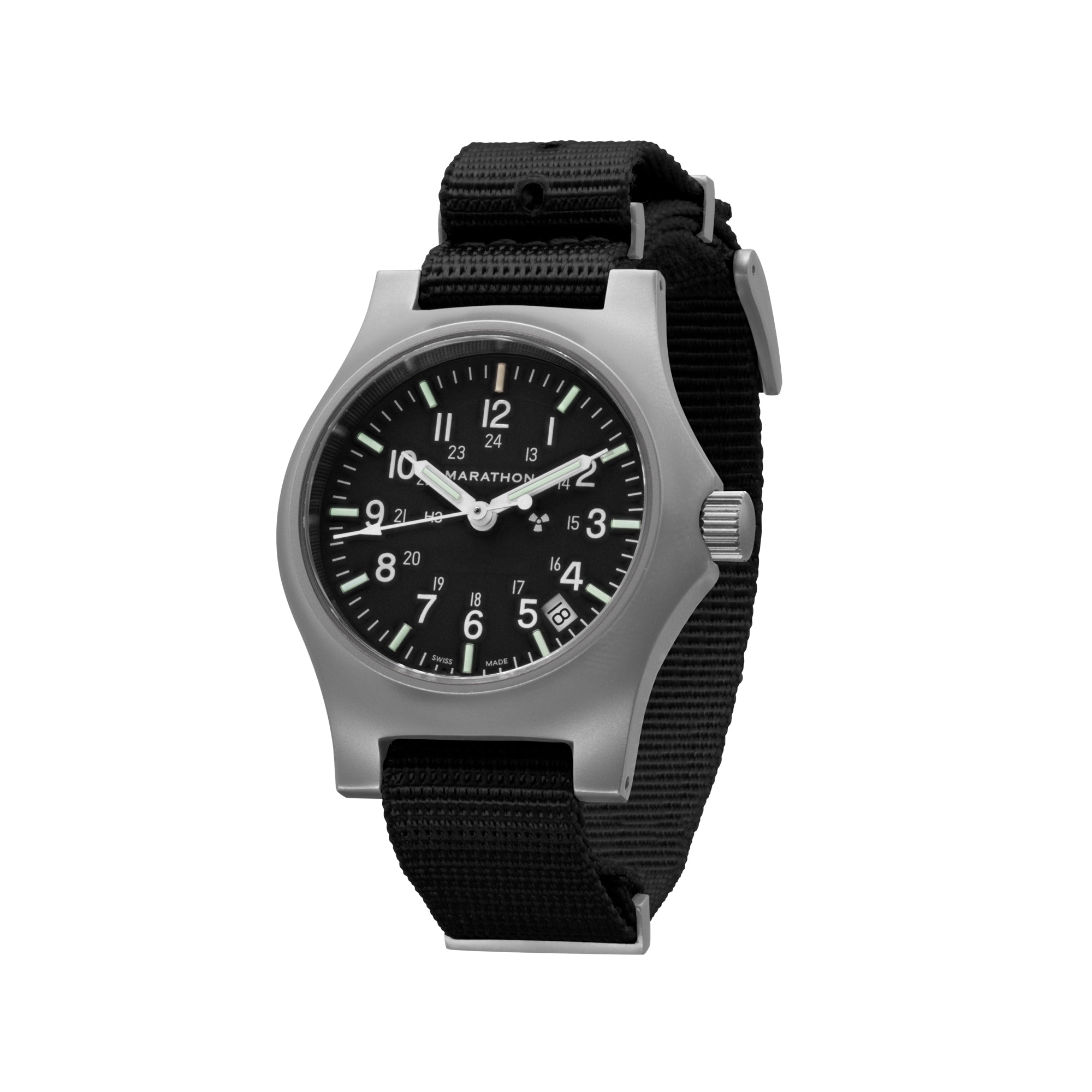 36mm Officer's Quartz w/ Date (GPQ-D) on Nylon DEFSTAN image