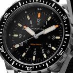 Cuarzo de buzo jumbo (JSAR) de 46mm con brazalete de acero inoxidable image