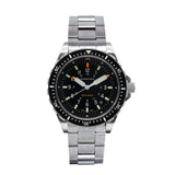Cuarzo de buzo jumbo (JSAR) de 46mm con brazalete de acero inoxidable image