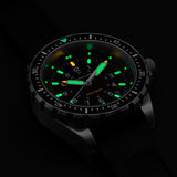 Cuarzo de buzo jumbo (JSAR) de 46mm con brazalete de acero inoxidable image