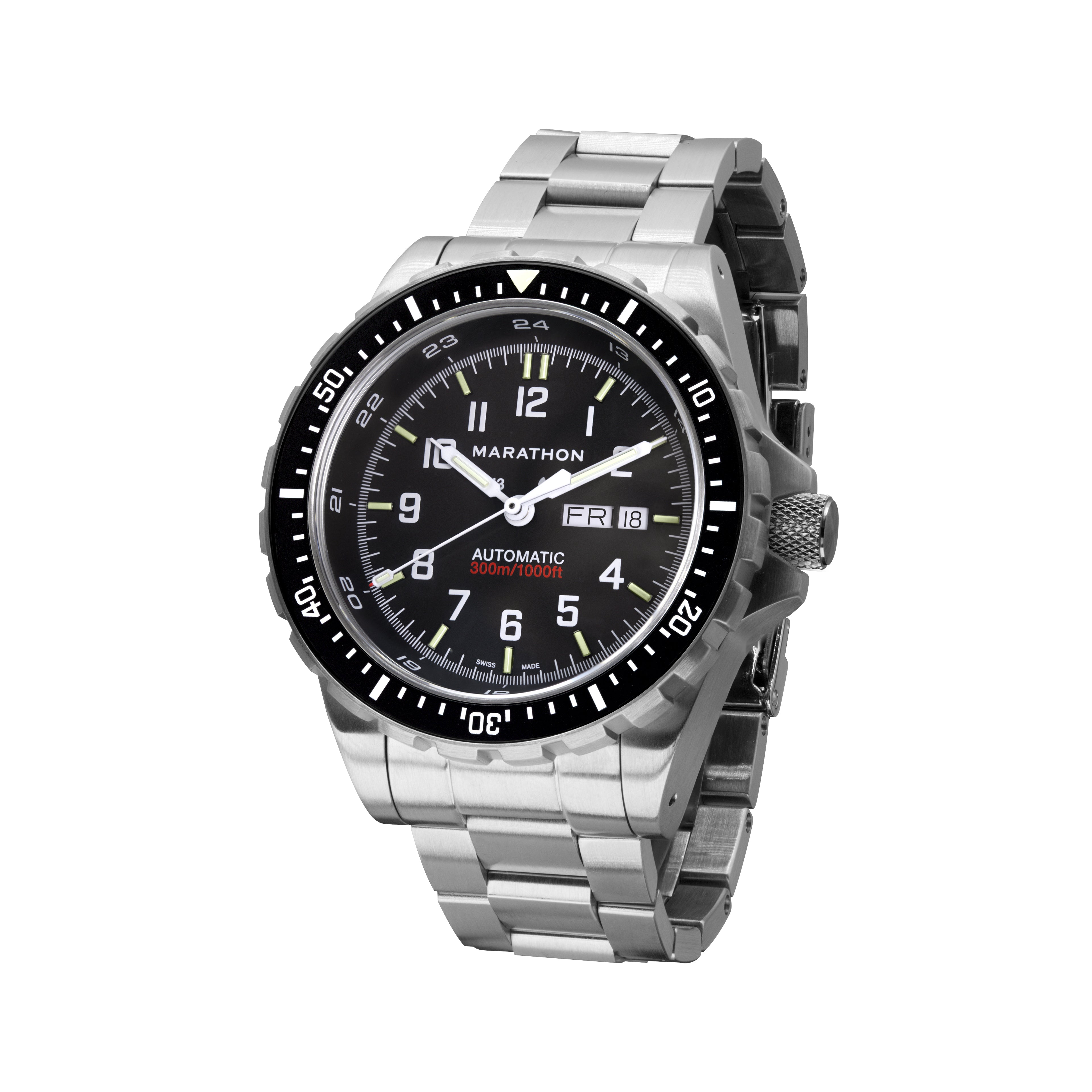 Caja automática Jumbo con día/fecha (JDD) de 46mm con brazalete de acero inoxidable image