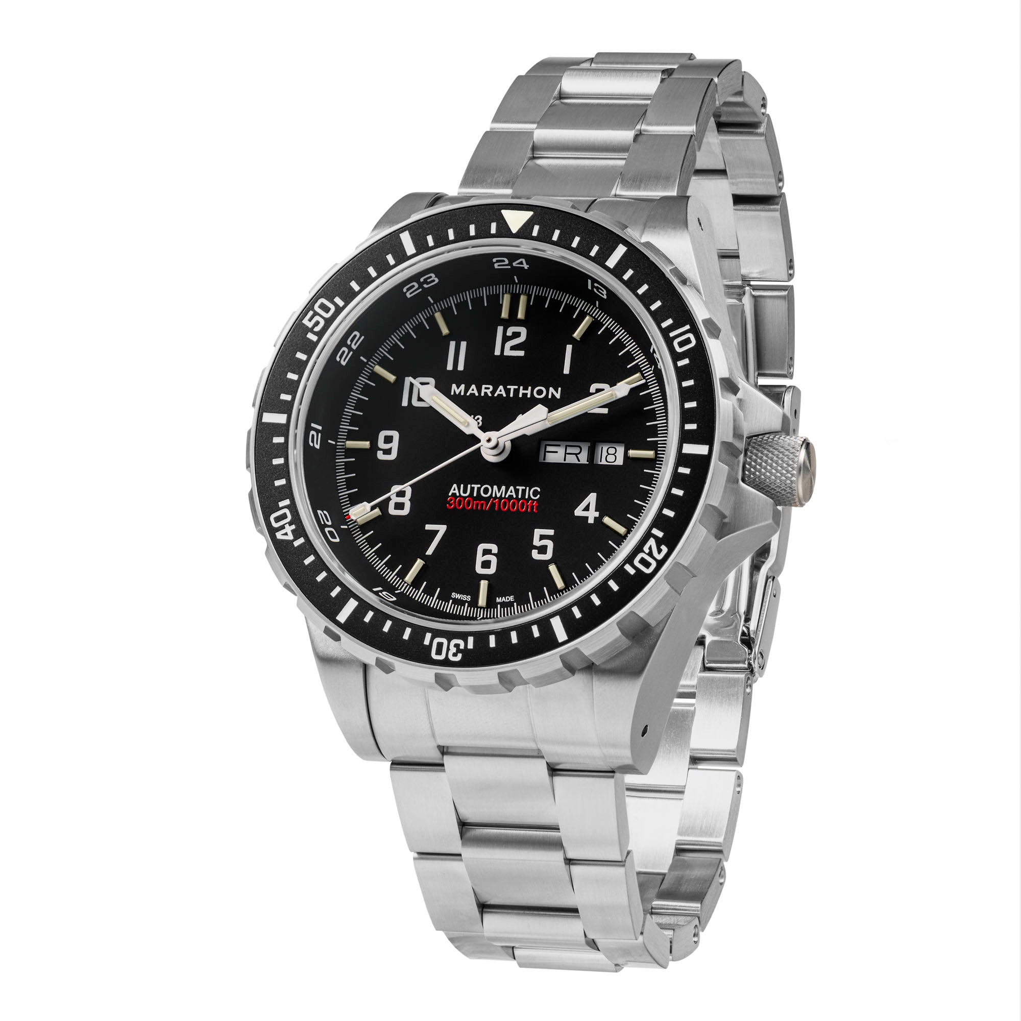 46mm Jumbo Day/Date Automatic (JDD) with Stainless Steel Bracelet