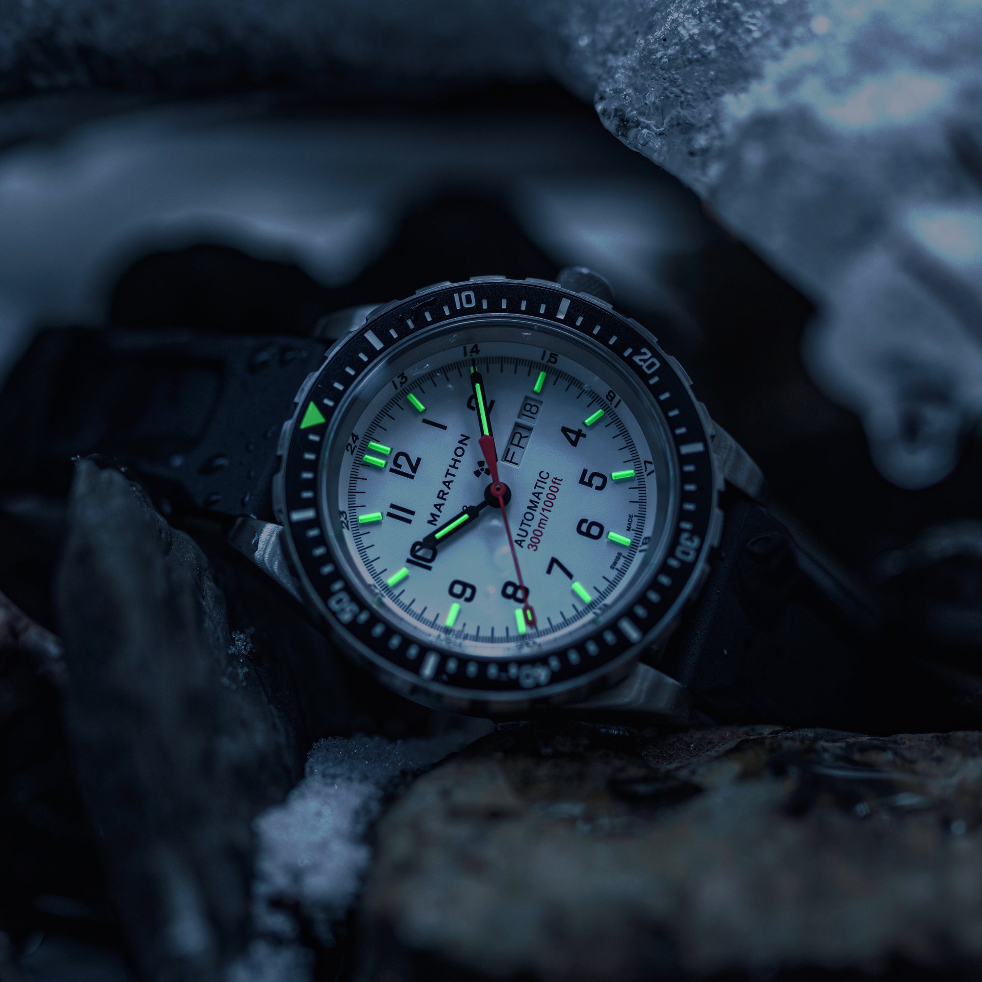 46mm Arctic Edition Jumbo Day/Date Automatic (JDD) – Marathon Watch