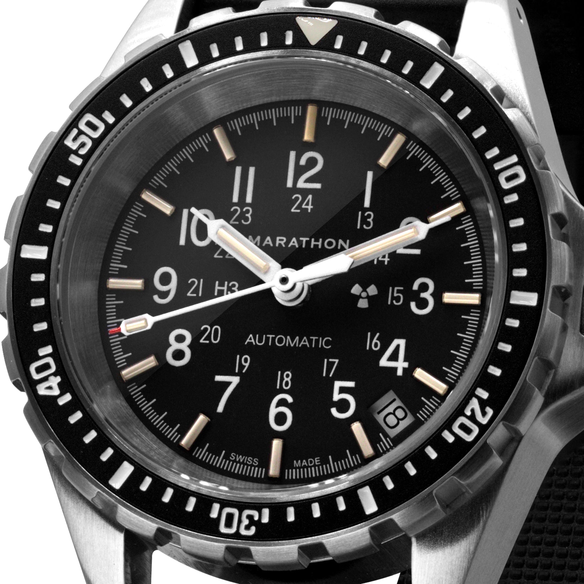 36mm Medium Diver's Automatic (MSAR Auto) with Stainless Steel Bracelet image