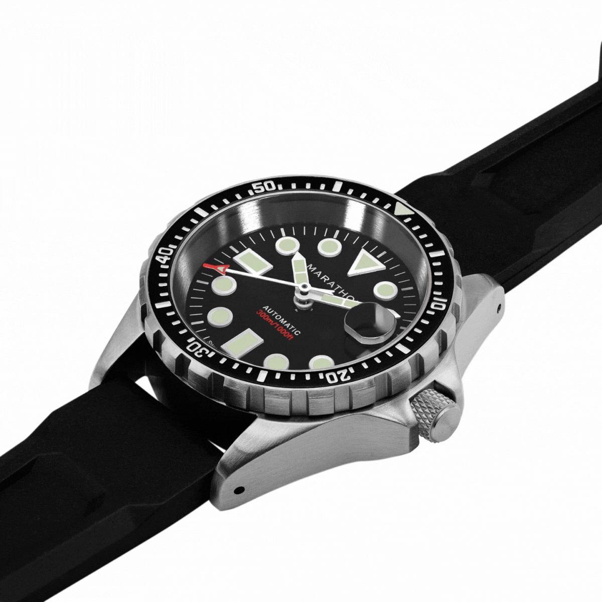 36mm Original SAR w/ Date on 3-Piece Rubber Strap Kit (OSAR-D)
