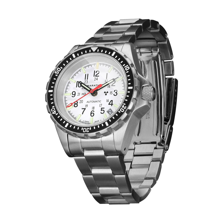 36mm Arctic Edition Medium Diver's Automatic (MSAR Auto) with Stainless Steel Bracelet