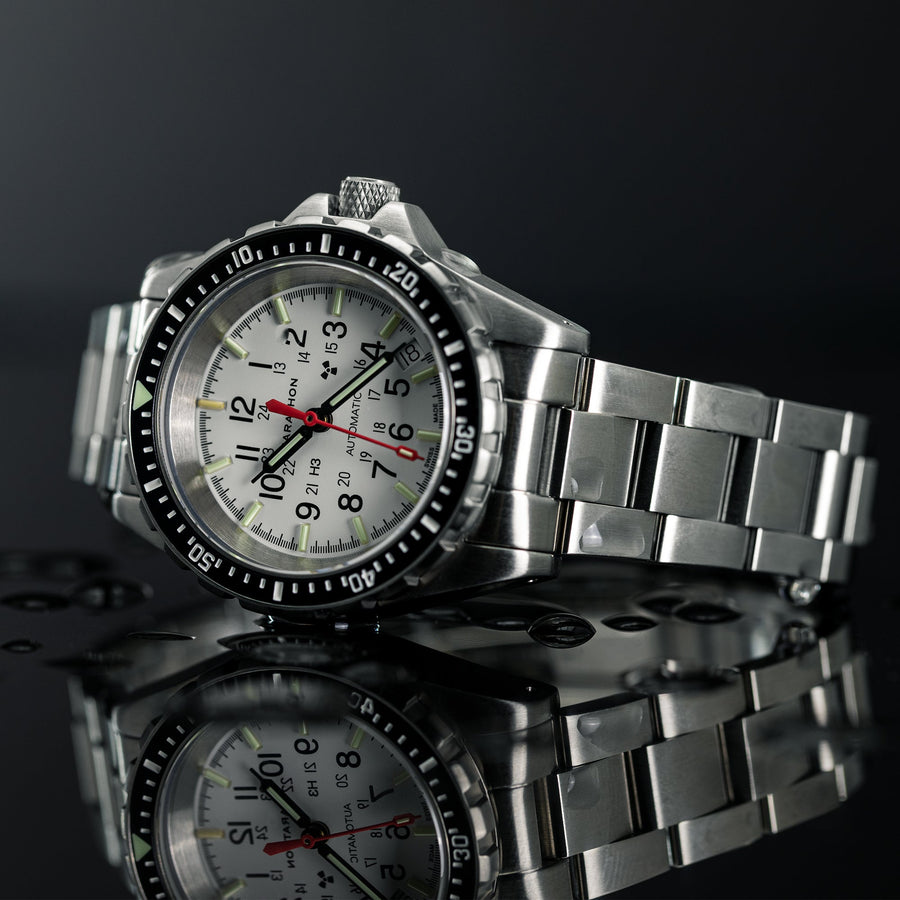 36mm Arctic Edition Medium Diver's Automatic (MSAR Auto) with Stainless Steel Bracelet
