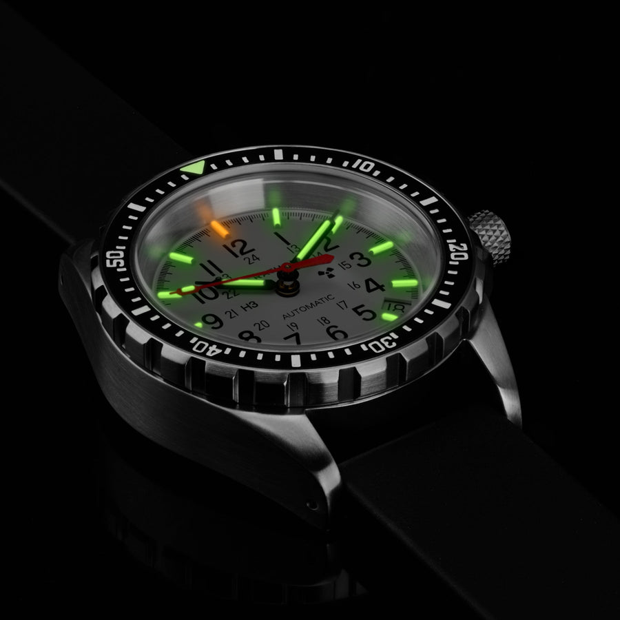 36mm Arctic Edition Medium Diver's Automatic (MSAR Auto) with Stainless Steel Bracelet