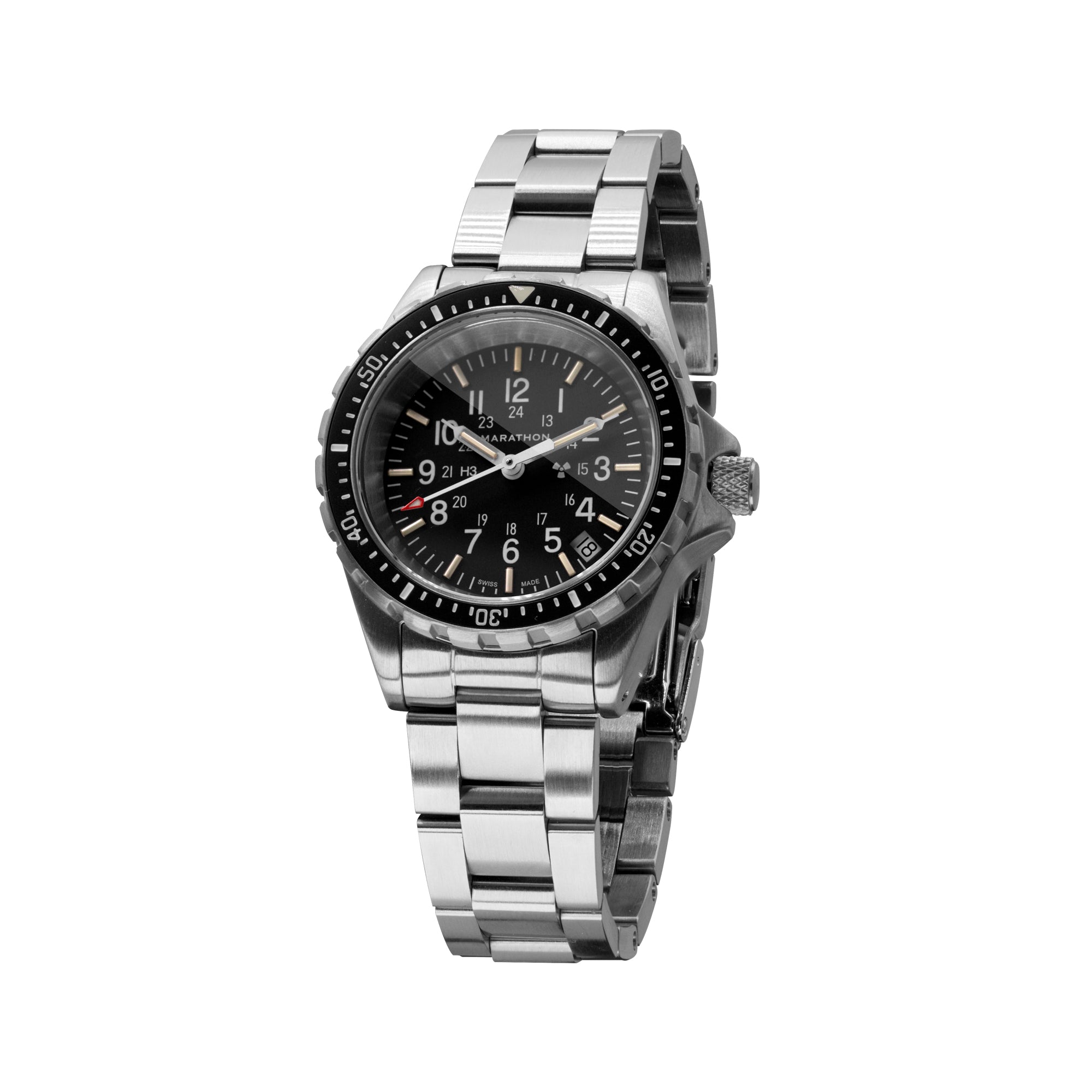 36mm Medium Diver's Quartz (MSAR Quartz) with Stainless Steel Bracelet image