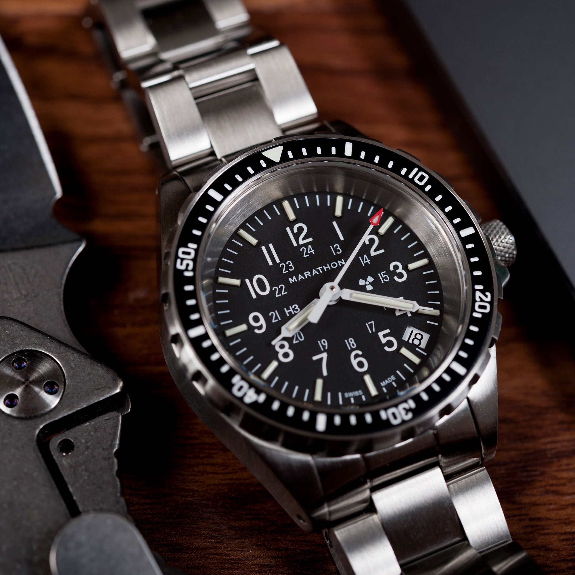 18mm Stainless Steel Bracelet (For Medium Dive) image