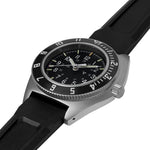 Steel Navigator de 41 mm (SSNAV) sur kit de bracelet en caoutchouc noir 3 pièces image