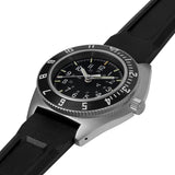 Steel Navigator de 41 mm (SSNAV) sur kit de bracelet en caoutchouc noir 3 pièces image