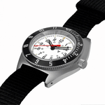 Steel Navigator de 41 mm (SSNAV) sur kit de bracelet en caoutchouc noir 3 pièces image