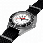 Steel Navigator de 41 mm (SSNAV) sur kit de bracelet en caoutchouc noir 3 pièces image